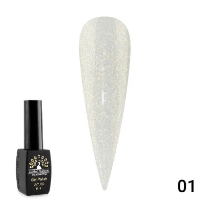 Global Fashion Гель-лак Opal №01 8 мл