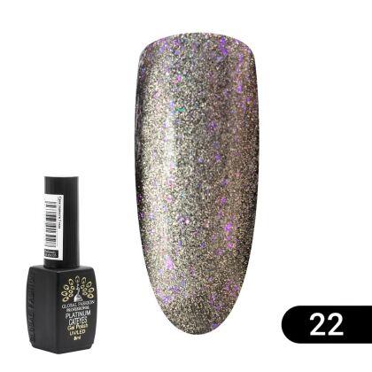 Global Fashion Гель-лак Platinum Cat eyes кошачий глаз №22 8 мл