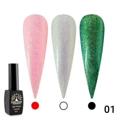 Global Fashion Гель-лак Shine Star №01 8 мл