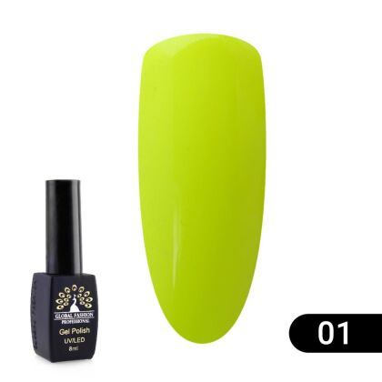 Global Fashion Гель-лак Summer/Spring №01 8 мл