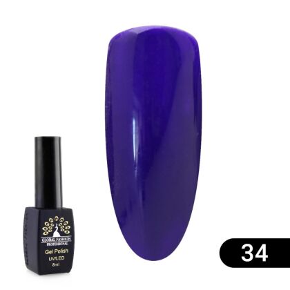 Global Fashion Гель-лак Summer/Spring №34 8 мл