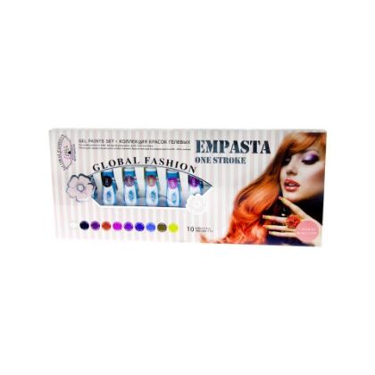 Global Fashion Набор гелевых красок Empasta 10 шт