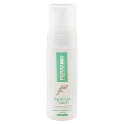 Irisk Средство для удаления натоптышей PUREFEET KERATOLYTIC MOUSSE 150 мл