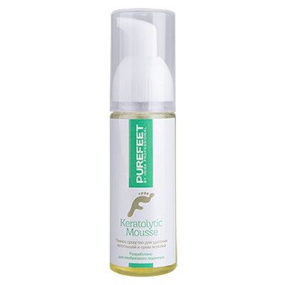 Irisk Средство для удаления натоптышей PUREFEET KERATOLYTIC MOUSSE 60 мл