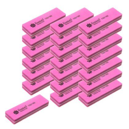 Lisanail Минибаф для ногтей 100/180 грит 20 шт