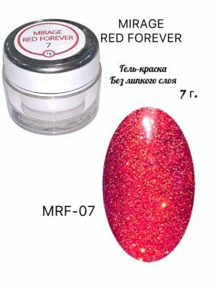 Mirage Гель-краска RED FOREVER №07 без липкого слоя 7 гр
