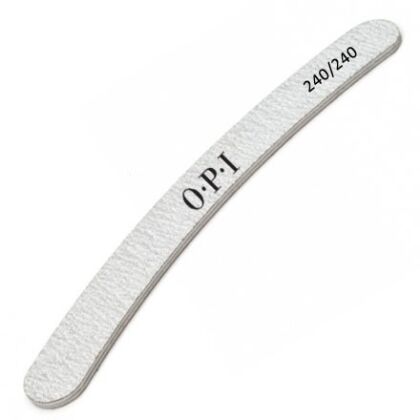 OPI Пилка для ногтей бумеранг зебра 240/240 грит