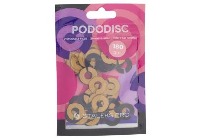 Staleks Сменные файлы-кольцо для педикюрного диска PODODISC М 180 грит 50 шт
