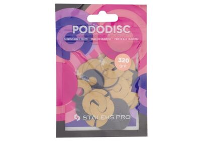 Staleks Сменные файлы-кольцо для педикюрного диска PODODISC S 320 грит 50 шт