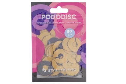 Staleks Сменные файлы-кольцо для педикюрного диска PODODISC S 80 грит 50 шт
