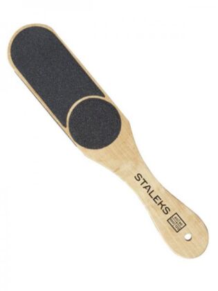 Staleks Терка для стоп деревянная BEAUTY & CARE 10 TYPE 3 60/80/100/120 ABC 10/3