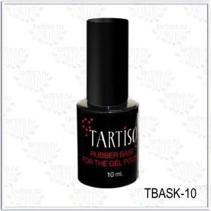 Tartiso База каучуковая RUBBER BASE CLEAR 10 мл