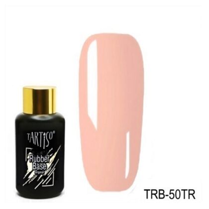 Tartiso База камуфлирующая RUBBER BASE TEA ROSE 50 мл