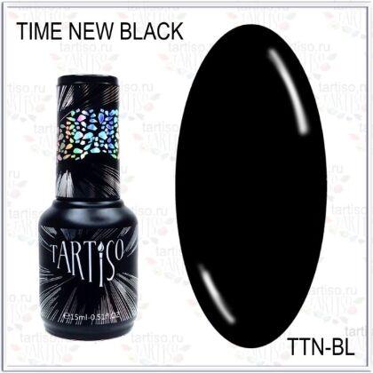 Tartiso Гель-лак Time NEW BLACK 15 мл