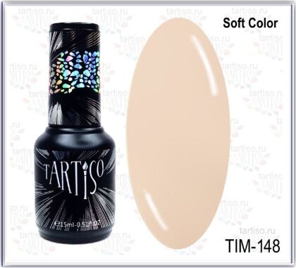 Tartiso Гель-лак Time SOFT №148 15 мл Дымчатая роза