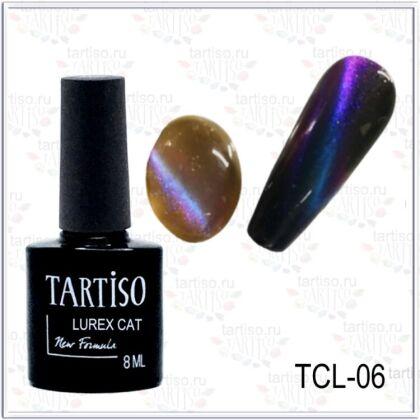 Tartiso Гель-лак кошачий глаз LUREX CAT №06 8 мл