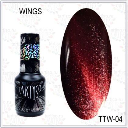Tartiso Гель-лак кошачий глаз Time WINGS №04 15 мл