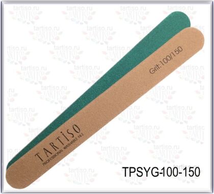 Tartiso Пилка 100/150 прямая желто-зеленая