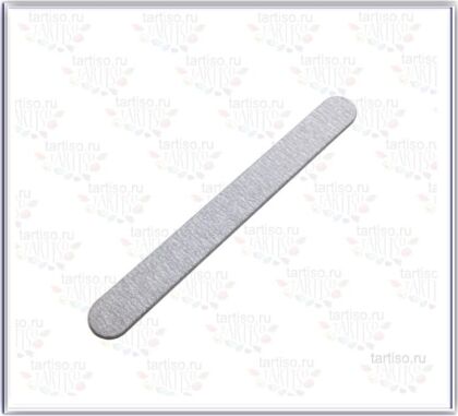 Tartiso Пилка 100/180 прямая серая 15 см 25 шт