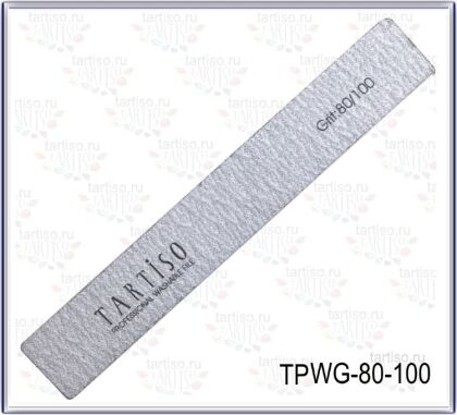 Tartiso Пилка 80/100 широкая серая