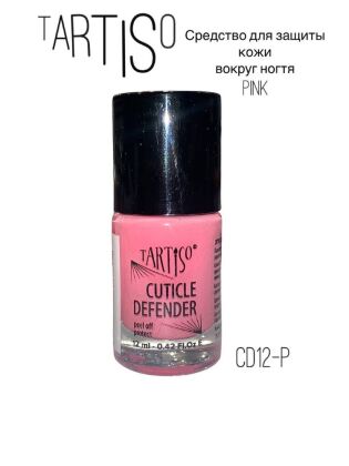 Tartiso Средство для защиты кожи вокруг ногтя PINK 12 мл