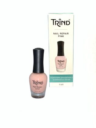 TRIND Укрепитель для ногтей Nail repair color PINK 9 мл розовый