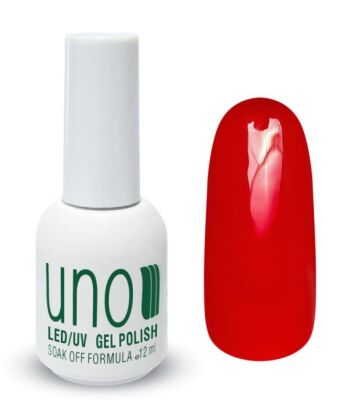 Uno Гель-лак 043 Алый Scarlet 12 мл
