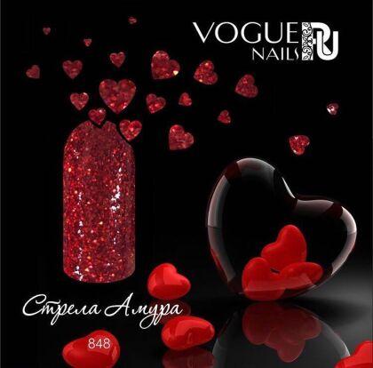 Vogue Nails Гель-лак с блестками Стрела Амура 10 мл