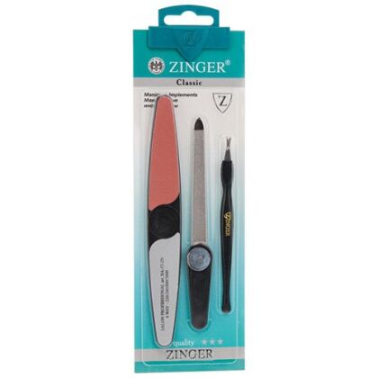 Zinger Набор маникюрный 3 предмета SIS-22