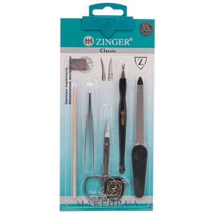 Zinger Набор маникюрный 5 предметов SIS-57-S