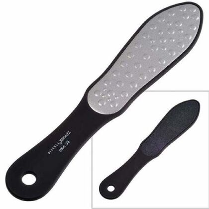 Zinger Терка педикюрная лазерная мелкая RC-3003 Black matt