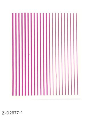 Лента самоклеющаяся флуоресцентная Z-D2977-1 3D purple