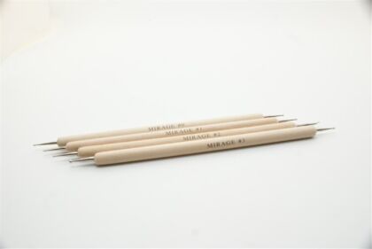 Дотсы в наборе с деревянной ручкой Wood Marble 4 шт