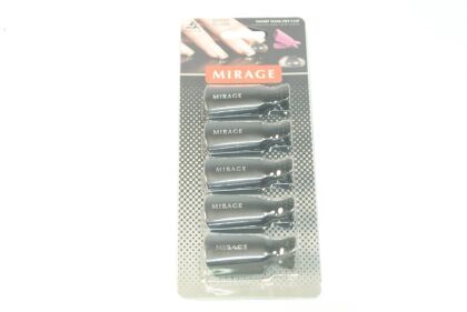 Зажимы для снятия покрытий РУКИ 2 Nail klip 5 шт Черные Корея