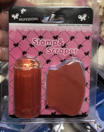 Печать для стемпинга Stamp&Scraper красная