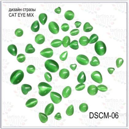 Стразы CAT EYE mix №06