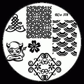 El Corazon Диск для стемпинга №EC-s 578