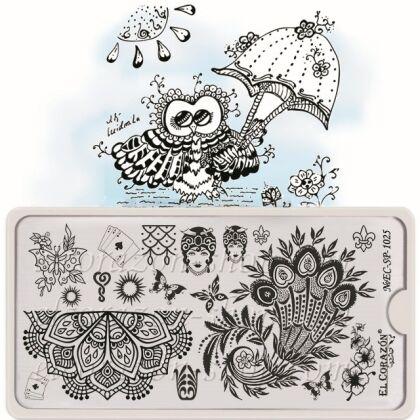 El Corazon Пластина для стемпинга №EC-SP-1025