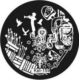 Kaleidoscope Диск для стемпинга №kst-159