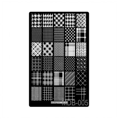 Пластина для стемпинга MDB-005 15х10 см