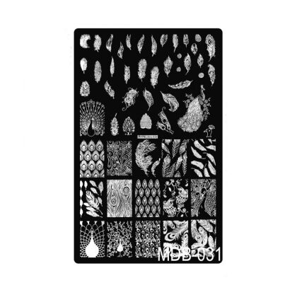 Пластина для стемпинга MDB-031 15х10 см