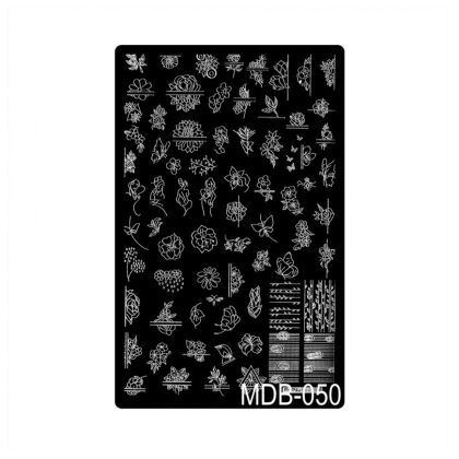 Пластина для стемпинга MDB-050 15х10 см