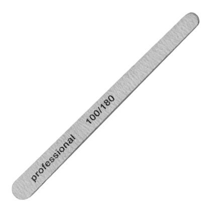 Пилка дерево 100/180 прямая серая 16,5 см 25 шт