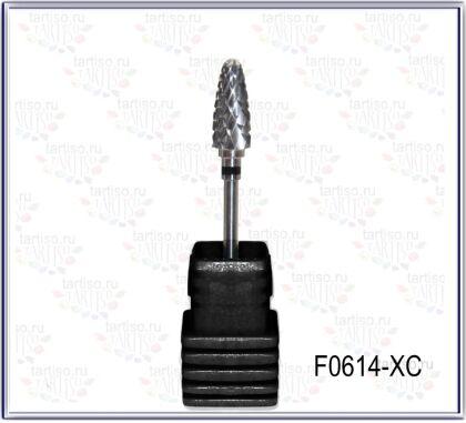 Фреза твердосплавная F0614-XC конус чёрная