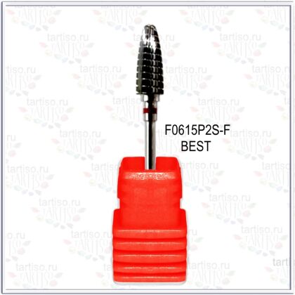 Фреза твердосплавная BEST F0615P2S-F конус красная