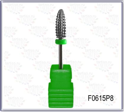 Фреза твердосплавная F0615P8 кукуруза зелёная