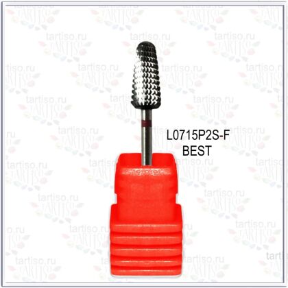 Фреза твердосплавная BEST L0715P2S-F конус красная