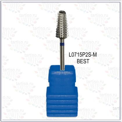 Фреза твердосплавная BEST L0715P2S-M конус синяя