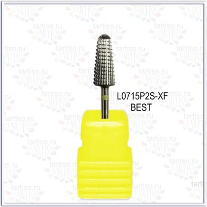 Фреза твердосплавная BEST L0715P2S-XF конус желтая
