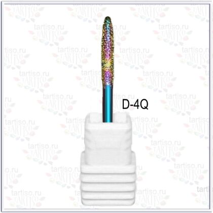 Фреза алмазная D-4Q пламя